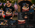 Chill The Fourth Out German Shepherd T-Shirt – Funny Patriotic Dog Lover Shirt | 4th of July Independence Day Puppy Tee