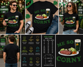 Me So Corny St. Patrick’s Day Shirt – Funny Corned Beef & Beer Irish Graphic Tee