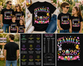 Family Easter 2026 T-Shirt – Making Memories Together Bunny & Chick Graphic Tee