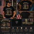 America 250 Years Statue of Liberty Patriotic T-Shirt – Vintage USA 1776–2026 Anniversary Independence Day Graphic Tee
