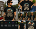 Stupid Canadian Wolf Bird Vintage Nature Meme Graphic T-Shirt – Funny Wildlife Looney Lake Loon Tee