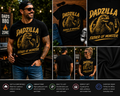 Dadzilla Father of Monster Funny Dad T-Shirt – Vintage Kaiju Father’s Day Graphic Tee