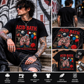 Acid Bath “I’m Pogo” When The Kite String Pops Vintage Horror Graphic T-Shirt – Sludge Metal Band Tee