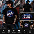 CHUD Light Funny Bottle Cap Parody Beer Logo T-Shirt – Retro Humor Graphic Tee