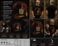 Vintage Gothic Raven Coffee T-Shirt – “Is He Dead Yet?” Dark Academia Graphic Tee