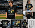 Funny Raccoon Baseball Fan T-Shirt, “I Live Here Now” Graphic Tee, Cool Sports Lover Shirt, Meme Baseball Stadium Shirt